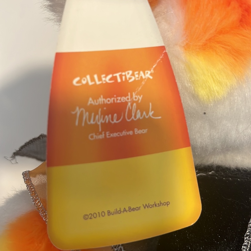 Build a Bear Candy Corn Teddy - Picture 9 of 9